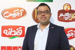 امید عرب مدیر عامل واحد صنعتی «قند پارسی شکرانه» با برند «قندانه»
