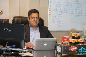 احمد وهاب زاده مدیر عامل واحد صنعتی «راشین کبیر» با برند «آجیکس»